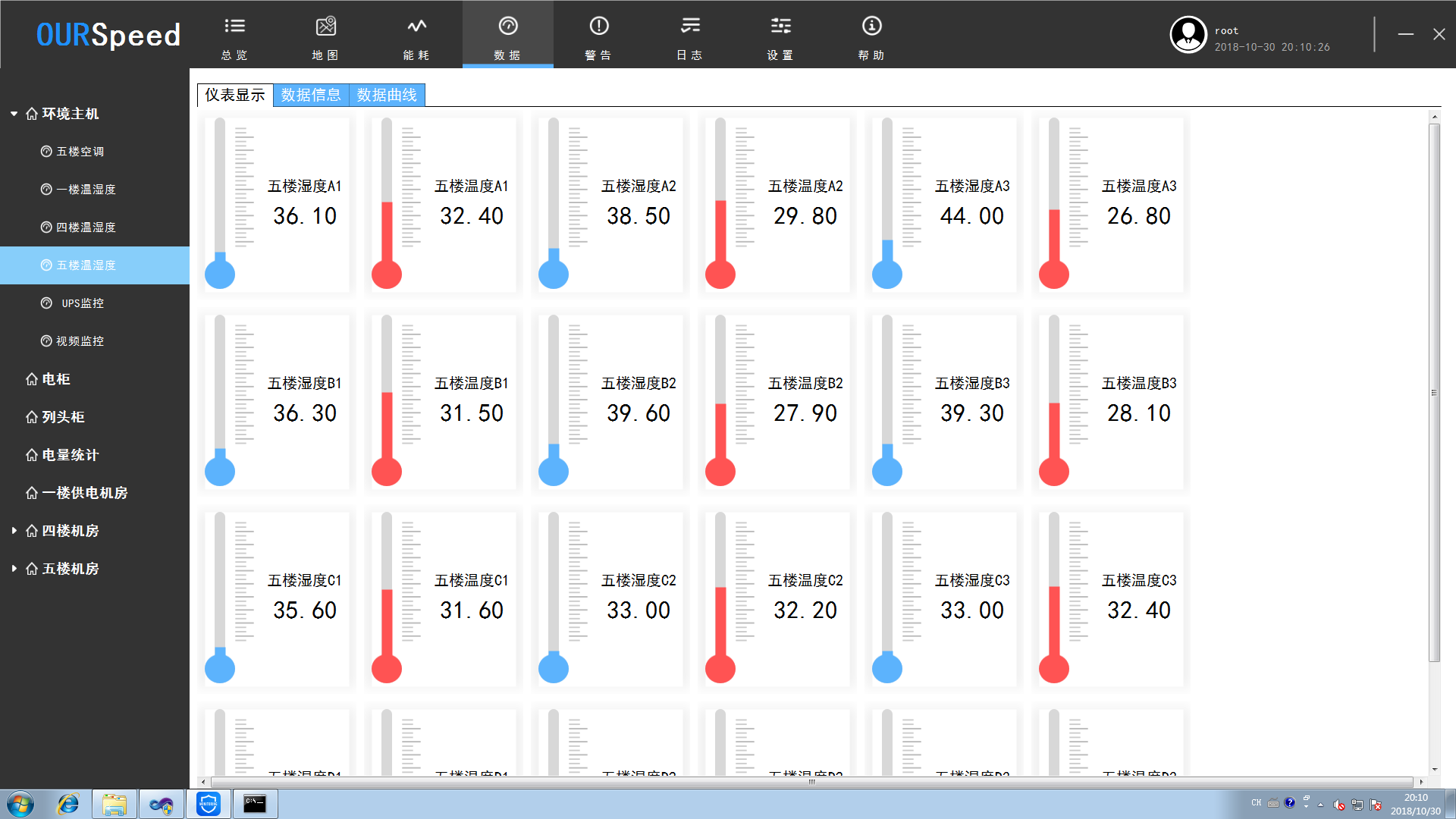 磁吸式温湿度传感器,机房温湿度传感器 磁吸式温湿度传感器,机房温湿度传感器